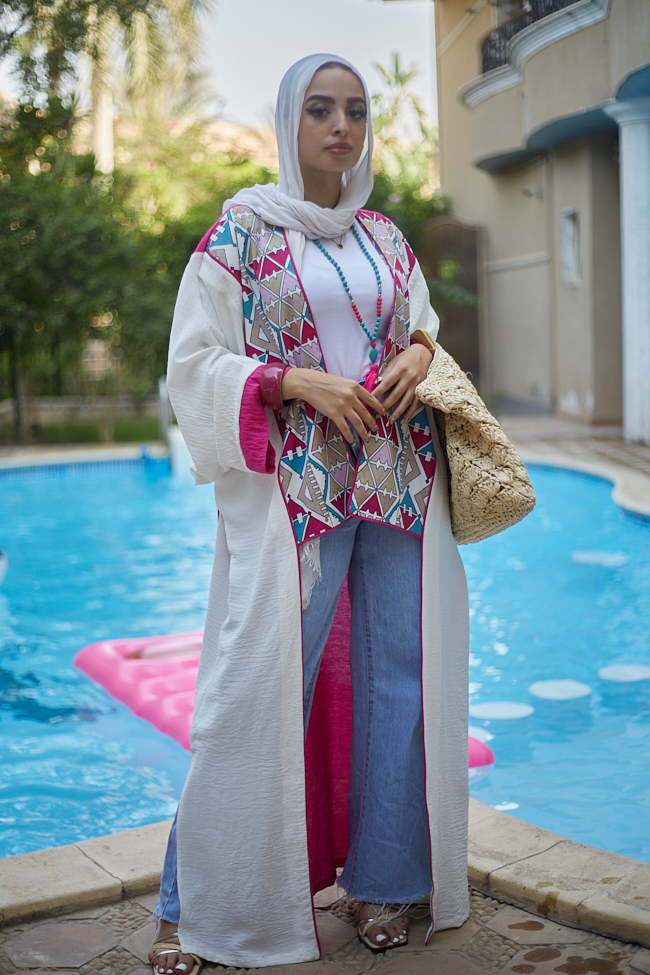 Patterned Kaftan - BERIONY
