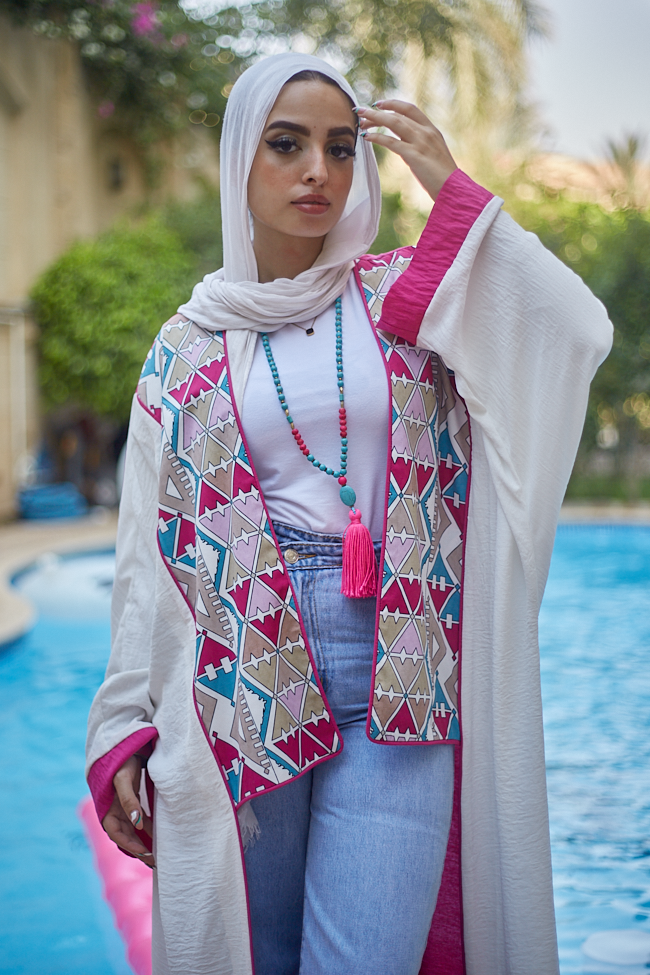 Patterned Kaftan - BERIONY