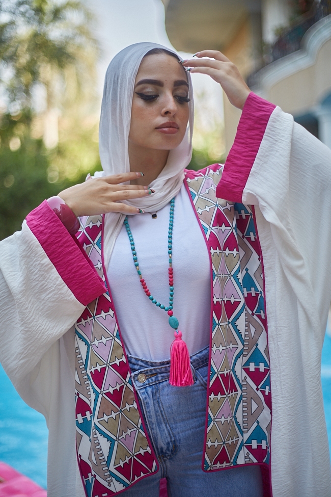 Patterned Kaftan - BERIONY