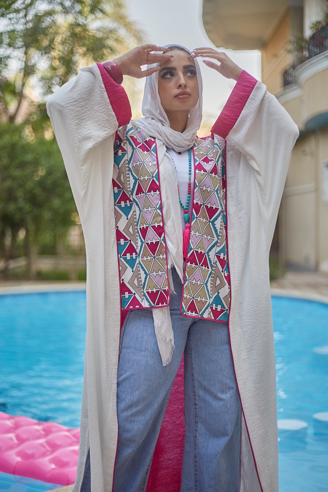 Patterned Kaftan - BERIONY
