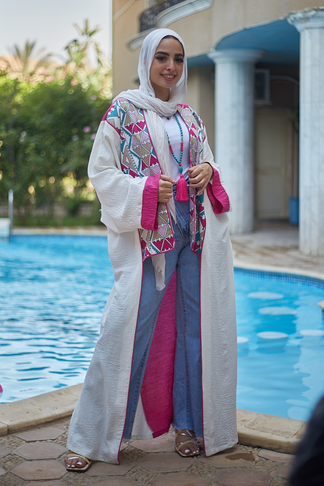 Patterned Kaftan - BERIONY
