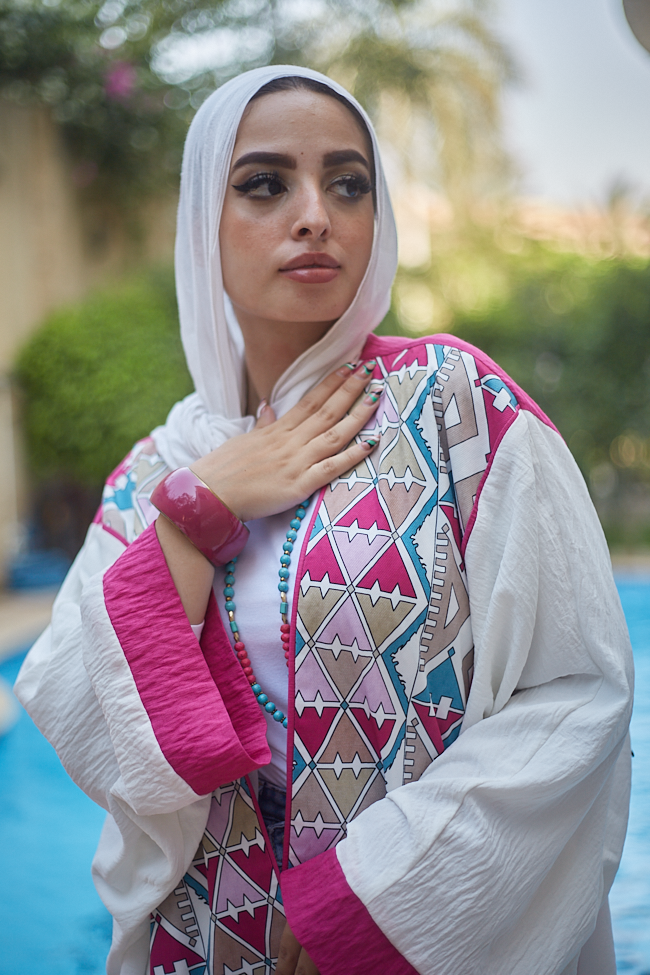 Patterned Kaftan - BERIONY