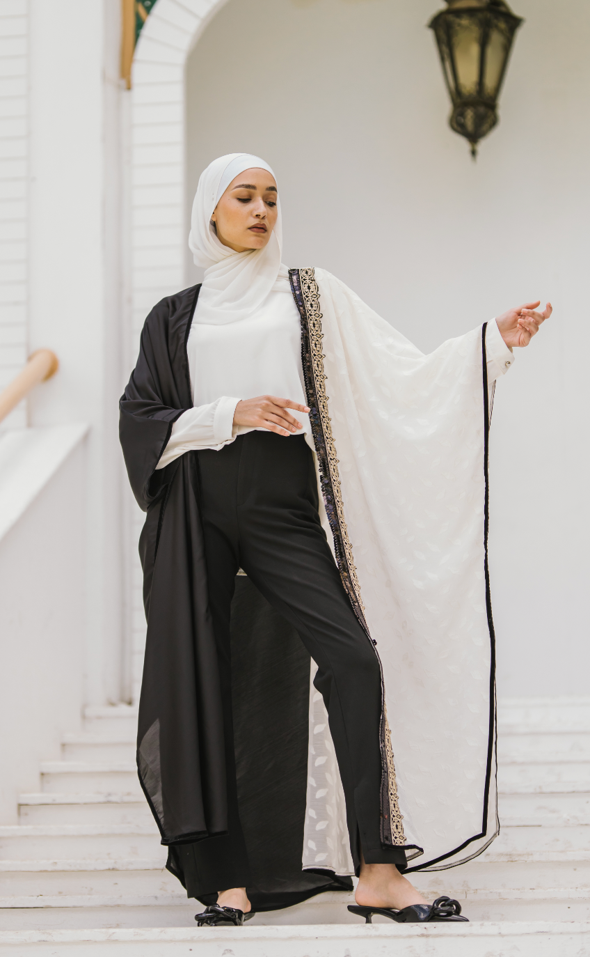 Black& White Kaftan - BERIONY