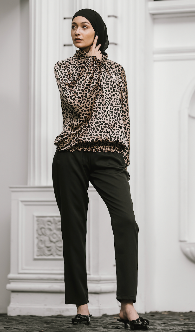 Leopard Blouse - BERIONY