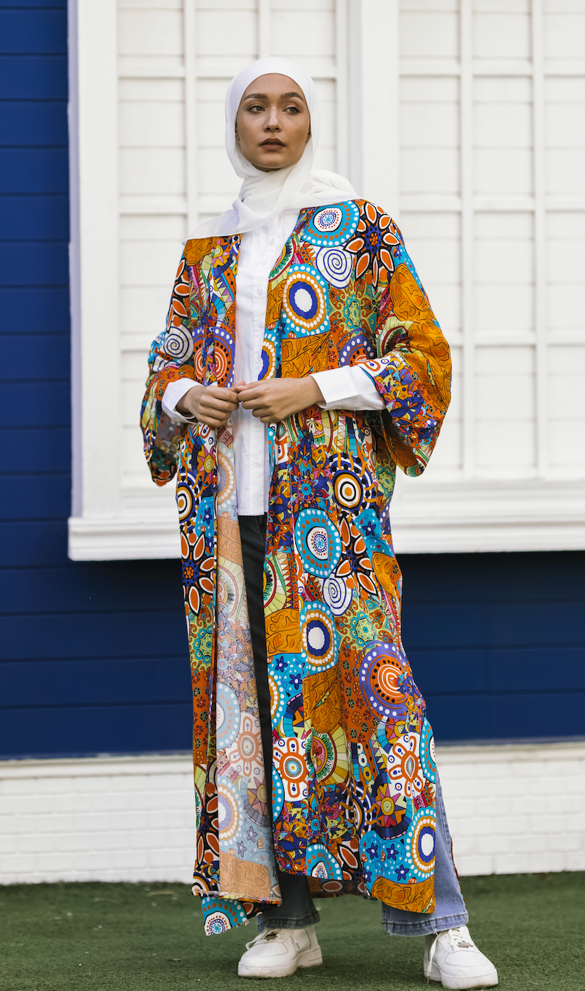 Multi Color Kaftan - BERIONY