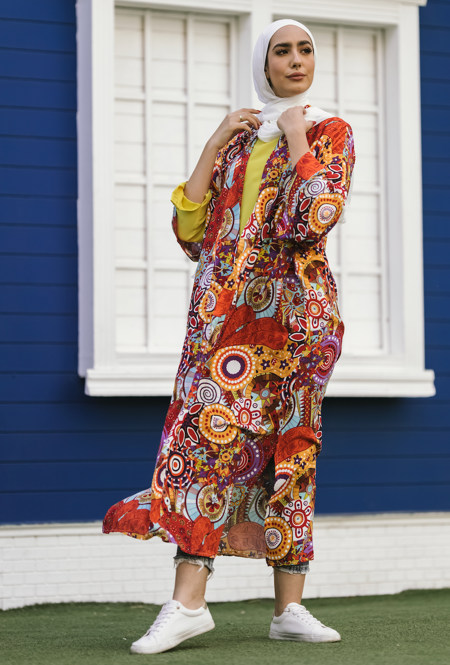 Multi Color Kaftan - BERIONY