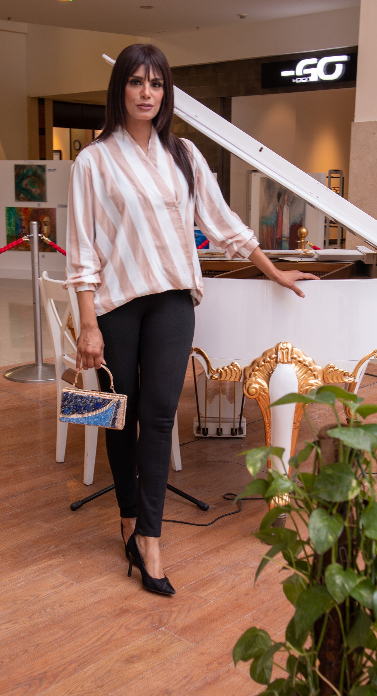 Striped Blouse - BERIONY