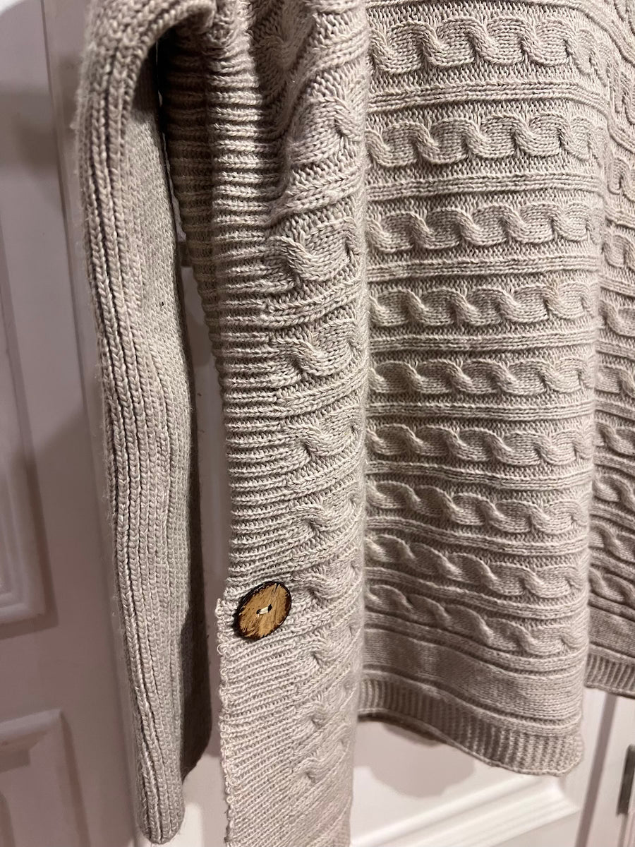 Open-side Turtleneck Sweater - BERIONY